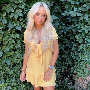 YELLOW DRESS